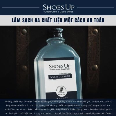 Shoes Up MultiCleaner - Dung dịch vệ sinh giày đa năng, làm sạch đa chất liệu