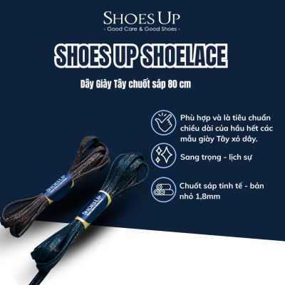 Dây Giày Tây chuốt sáp 80 cm - Shoes Up ShoeLace