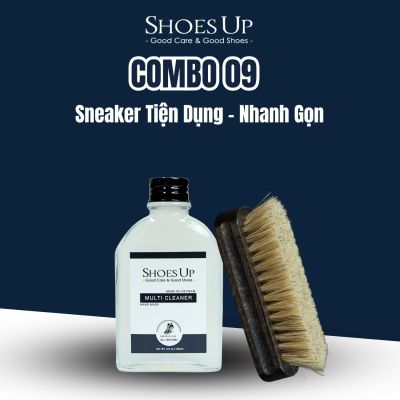 Combo Shoes Up 09: Sneaker Tiện Dụng – Nhanh Gọn, Hiệu Qủa Cho Giày Luôn Sạch