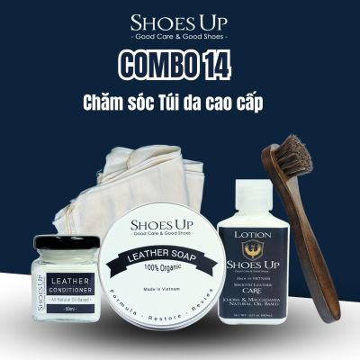 Combo Shoes Up 14: Túi Da Cao Cấp – Bảo Vệ & Chăm Sóc Túi Da Hoàn Hảo!