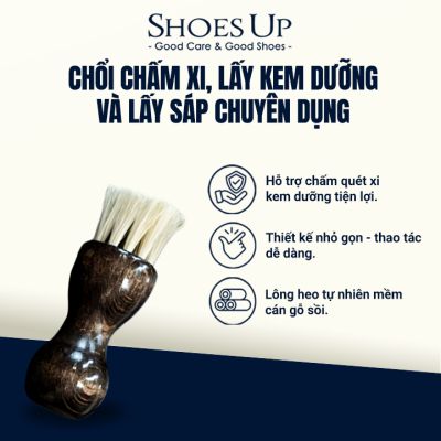 Chổi chấm xi, lấy kem dưỡng,sáp chuyên dụng Shoes Up