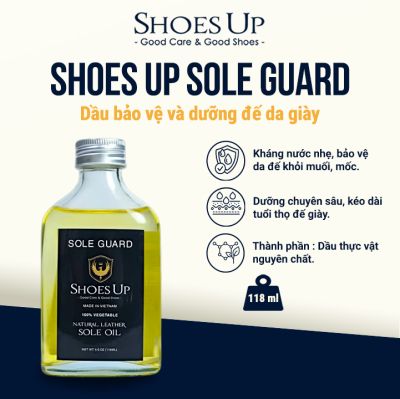 Dầu Bảo Vệ và dưỡng Đế Da Giày Shoes Up Sole Guard