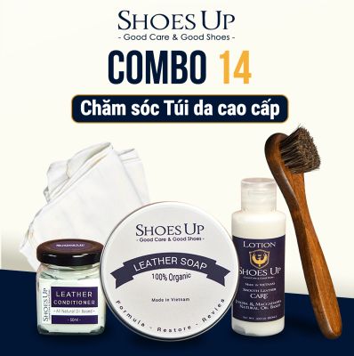 Combo Shoes Up 14: Túi Da Cao Cấp – Bảo Vệ & Chăm Sóc Túi Da Hoàn Hảo!