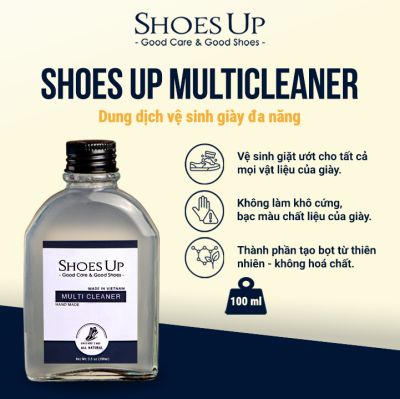 Shoes Up MultiCleaner - Dung dịch vệ sinh giày đa năng, làm sạch đa chất liệu