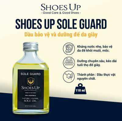 Dầu Bảo Vệ và dưỡng Đế Da Giày Shoes Up Sole Guard