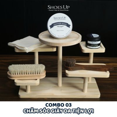 Combo Shoes Up 03: Chăm Sóc Giày Tiện Lợi – Nhanh,Gọn,Hiệu Quả