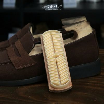 Bàn Chải Cao Su Non Làm Sạch Da Lộn, Da Nubuck Chuyên Dụng - Shoes Up Suede Cleaning Rubber Brush