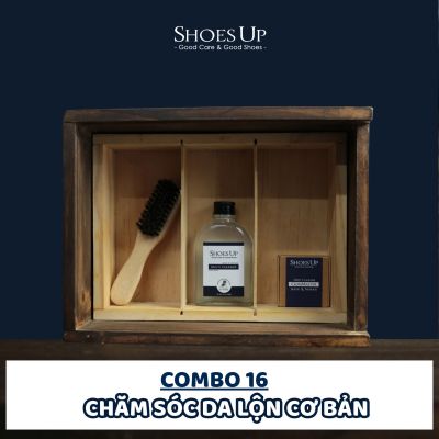 Combo Shoes Up 16: Chăm Sóc Da Lộn Cơ Bản – Giữ Giày Da Lộn Luôn Sạch Và Mềm Mại