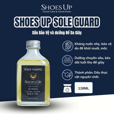 Dầu Bảo Vệ và dưỡng Đế Da Giày Shoes Up Sole Guard
