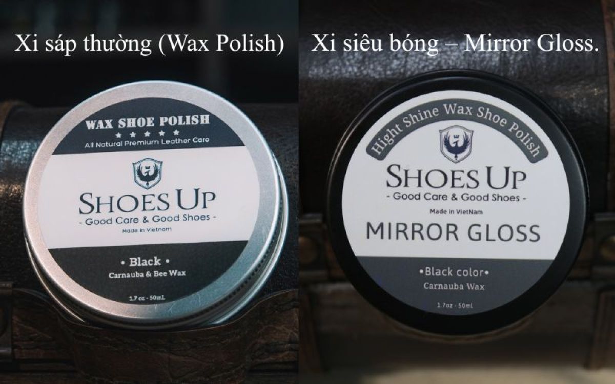 Sự khác biệt giữa xi sáp thường và xi siêu bóng gương – bạn nên dùng loại nào?