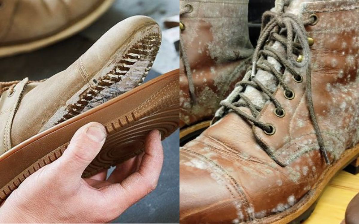 Giày ướt thì phải làm sao? – Đừng cố làm khô, hãy cứu lấy đôi giày đúng cách