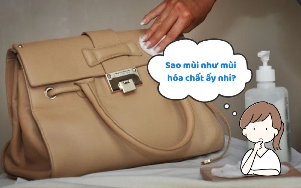 Xịt nước hoa lên túi? Cú tát thẳng vào bề mặt da cao cấp