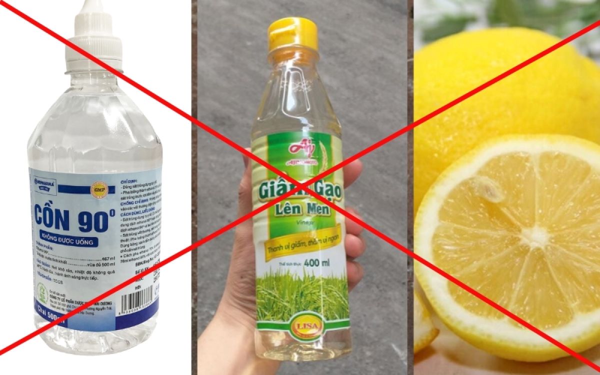 Cồn và dấm không sai – chỉ là đồ da thật không sinh ra để chịu đựng chúng