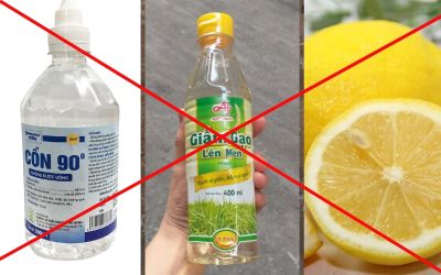 Cồn và dấm không sai – chỉ là đồ da thật không sinh ra để chịu đựng chúng
